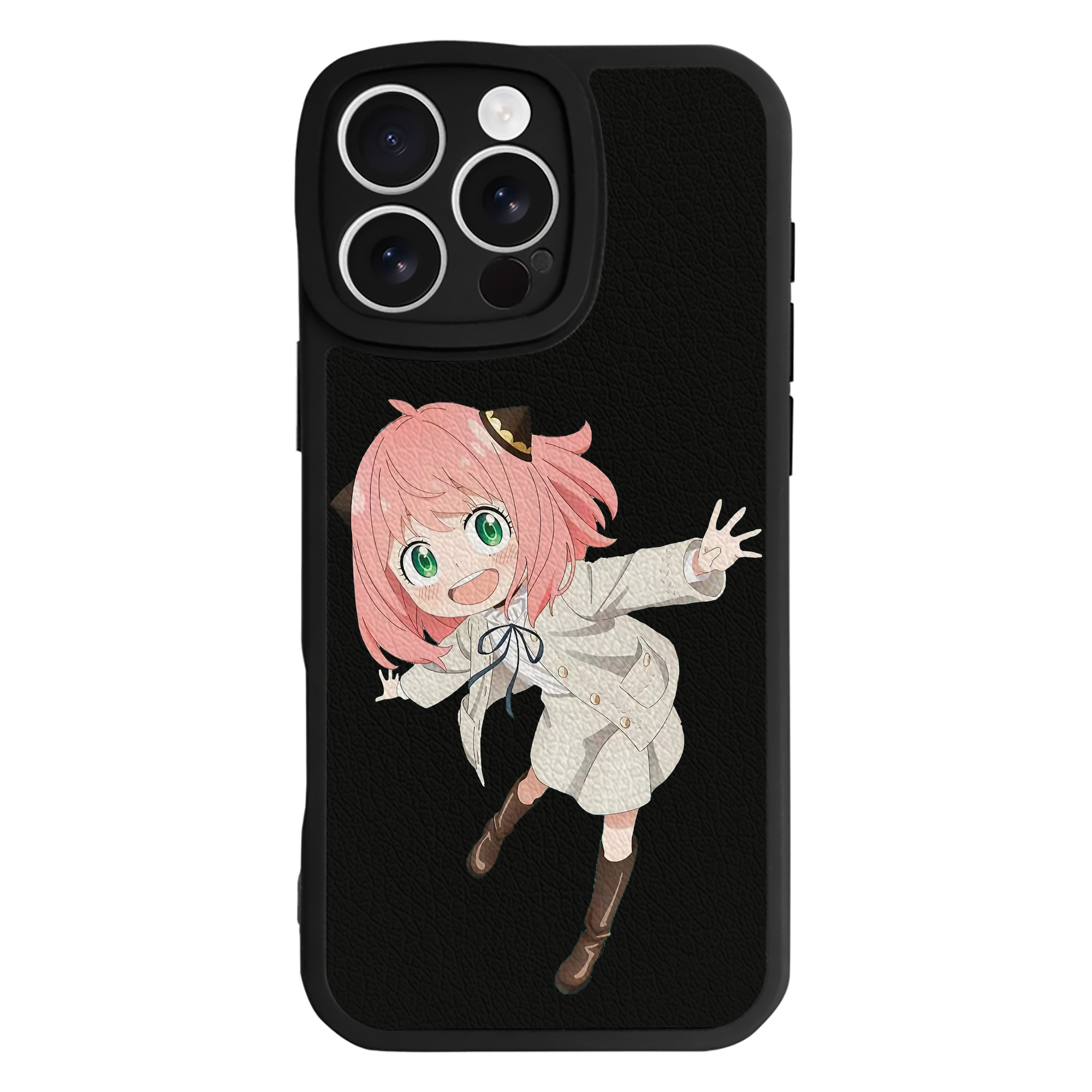 （画像用） SPY×FAMILY间谍家家酒 【iPhone 16シリーズ対応】シリコンスマホケース（レザー調） 材質：シリコン